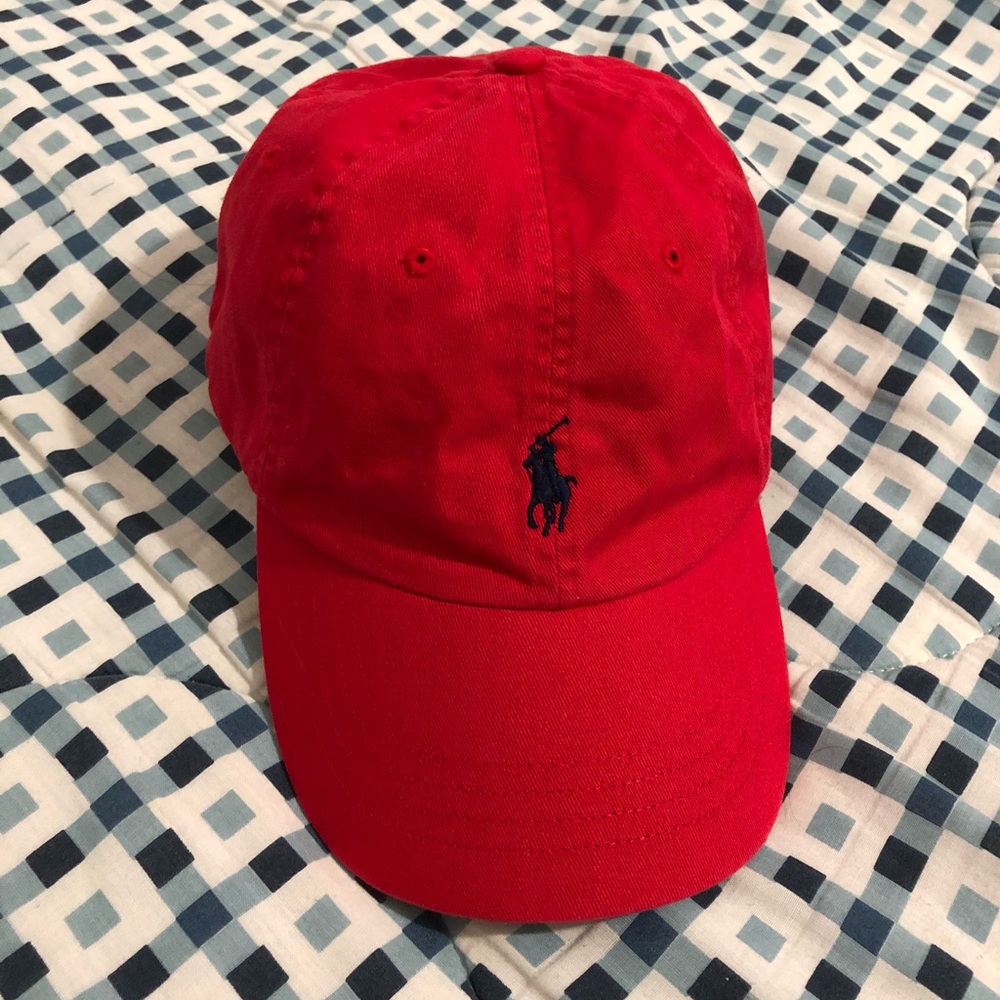 Red Polo Ralph Lauren Hat